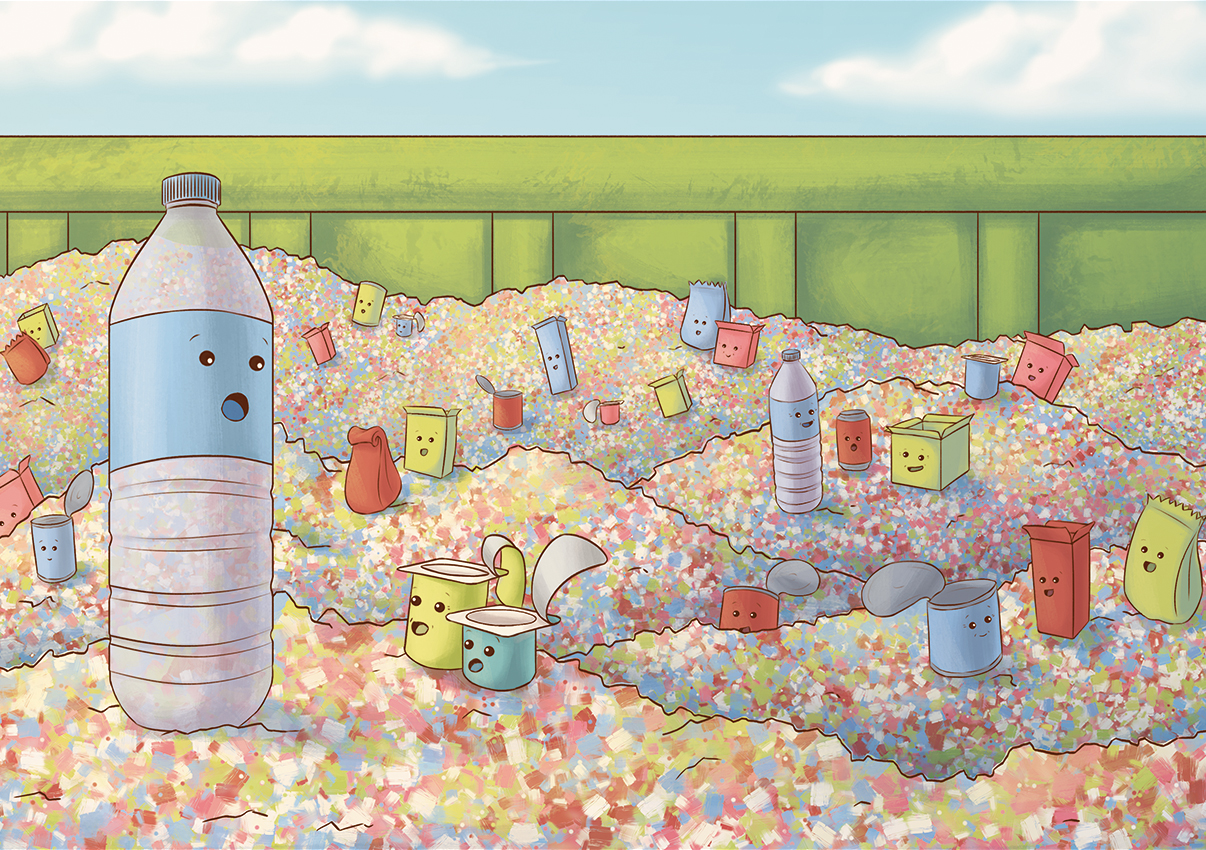 recherche illustrateur illustratrice, illustration enfant, kamishibai, recyclage